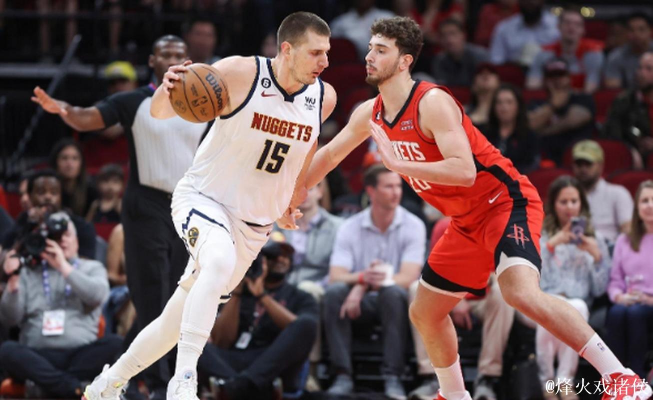 约基奇背打连续上对抗，申京冲动上手犯规被打2+1